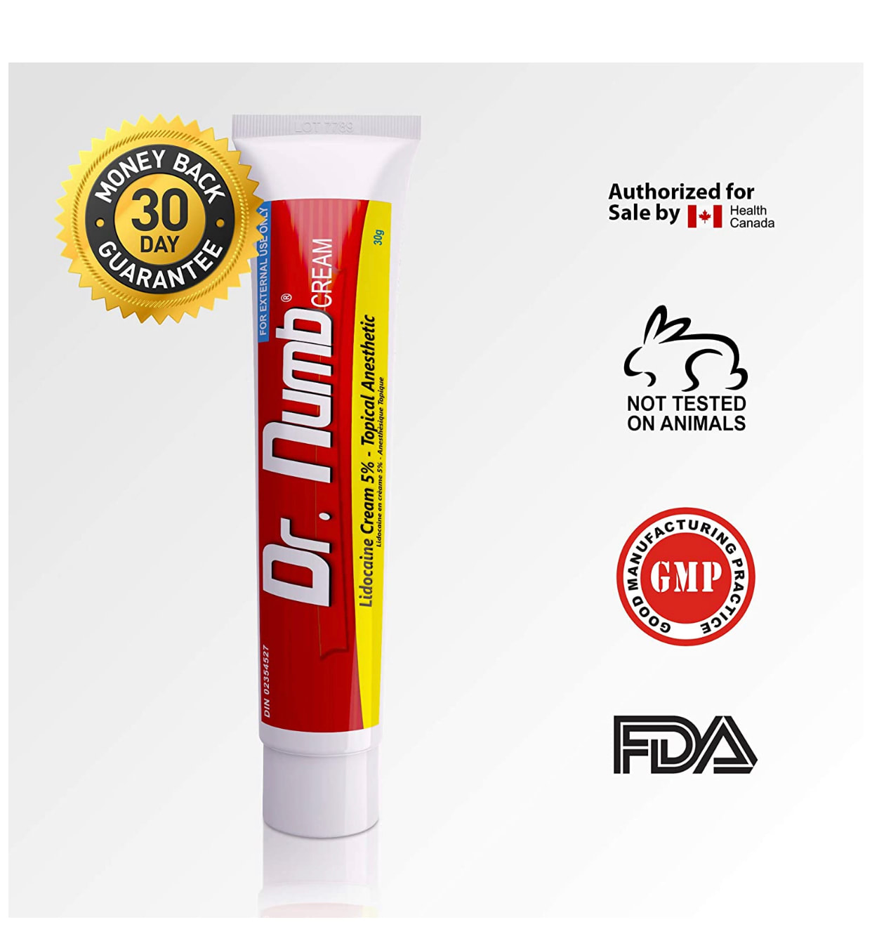 Dr numb tattoo numbing cream 30 grams | Live Through This Tattoo & Piercing  Supplies & Body Jewelry Store